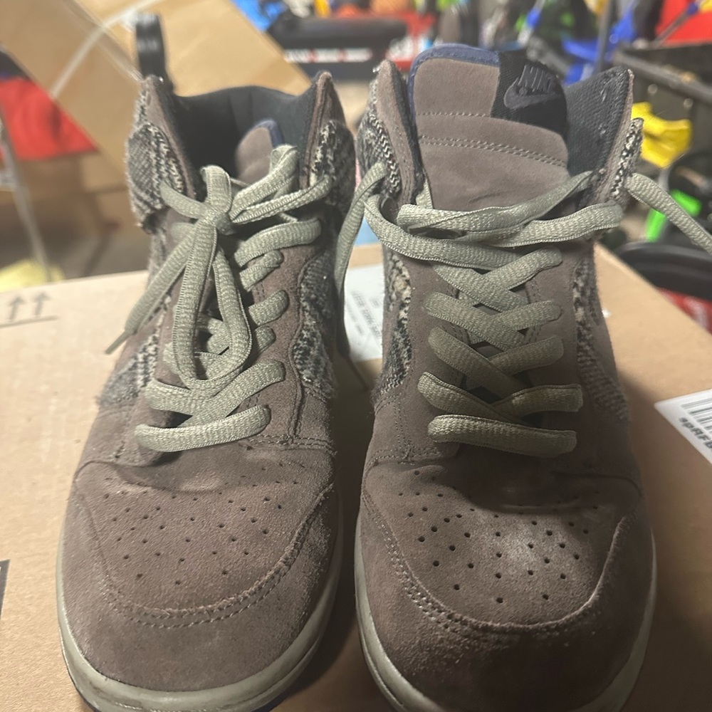 Nike Dunk High Premium Tweed Pack size 8 - Picture 5 of 6